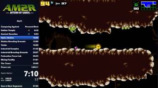 AM2R 1.1 Normal Any% speedrun in 58:27 RTA (51:43 IGT)