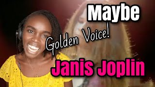 African Girl First Time Hearing Janis Joplin - Maybe On the Ed Sullivan show | REACTION