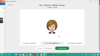 Accessing Cisco Webex Through Canvas