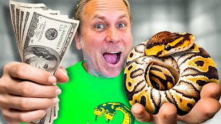 Surprising A Fan With A Free Snake And Some Cash!