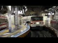 東武鉄道浅草駅特急きりふり到着 tobu railway asakusa station lid.exp kirifuri arriving.