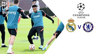 Chelsea Live Training | Real Madrid v Chelsea | UEFA Champions League