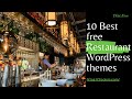 10 Best Free Cafe and Restaurant WordPress Themes 2023