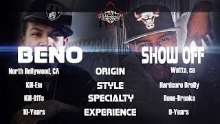 Beno vs Show Off @ The Gully Blokk