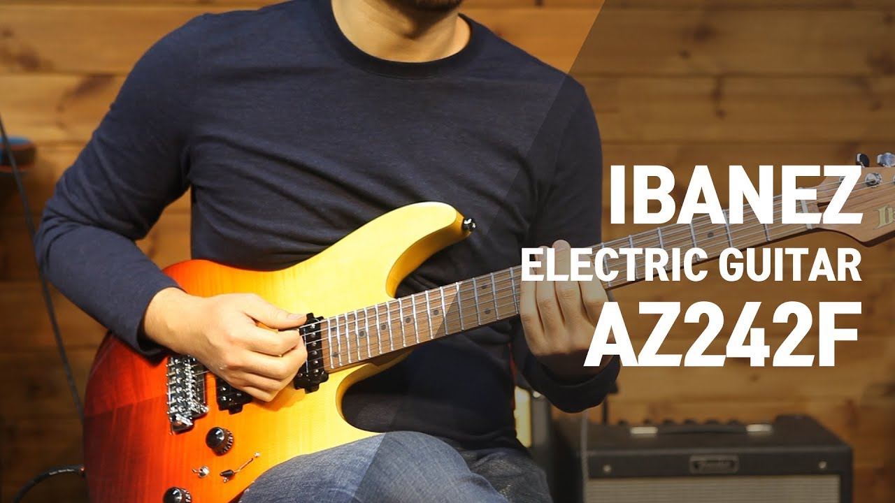 Todaysgear Ibanez 일렉기타 AZ242F - YouTube