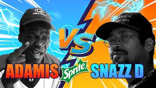 Channel O Sprite Emcee Africa. Adamis vs Snazz D