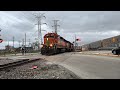 Sunday Railfanning In Hodgkins, IL On November 25, 2024