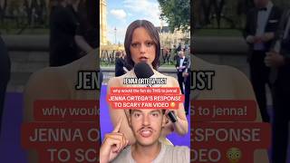 JENNA ORTEGA GETS MAD AT A FAN CONTROVERSY 😳