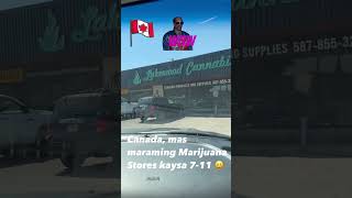 Sa Canada mas maraming Marijuana store kaysa 7-11 😆