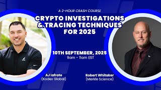 Illicit Finance & Crypto Crime Investigations | Virtual Training with Merkle Science & Kodex Global