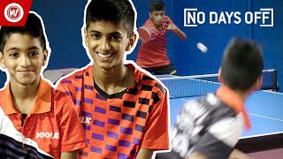 Table Tennis Superstars | 10 \u0026 12-Year-Old Brothers