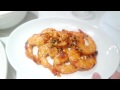 tutorial／cooking 中字 香煎大蝦hahahaahhahah...sweet u0026 sour shrimp recipe