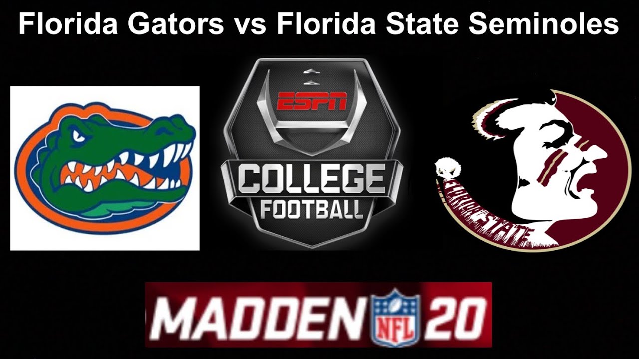 Florida Gators Vs Florida State Seminoles Week 5 Madden 20 - YouTube