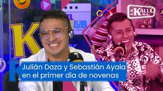 Julián Daza y Sebastián Ayala darán inicio a las novenas de La Kalle