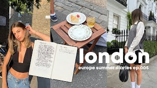 Turning twenty two in London! Birthday VLOG | Europe Summer Diaries 💌🎂