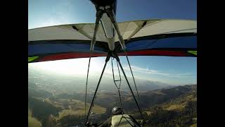 20210220 Waldrast second hang glider flight