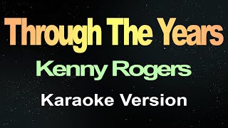 Kenny Rogers - Through The Years ( Karaoke )