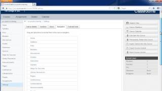 Customizing Course Navigation
