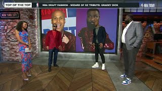 Zach Lowe brought the Gradey Dick draft fit to NBA Today | Malika Andrews on ESPN