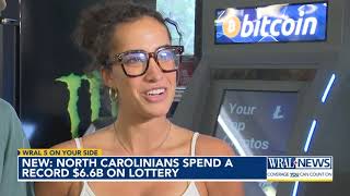 New Carolinians spend a record $6.6 billion on lottery
