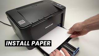 How to Install Paper in Your Pantum P2500W \u0026 P2502W Printer