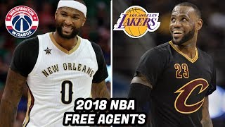 10 NBA Free Agents in 2018 That Will Own the Next NBA Offseason! LeBron, Paul George, Cousins