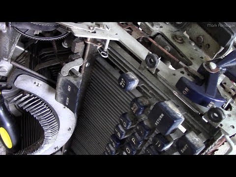 1953 IBM Model A Electric Typewriter Repair Part 2 1953 IBM Model A Electric Typewriter Repair Part 2