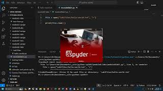 Python Programming - Module 6 Labs 1 & 2 - File Handling - Spring 2024 Term 2