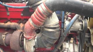 Test Running Cummins ISX Gen2 Engine T604 Kenworth