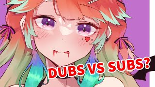 Kiara Is Triggered By Anime Dubs【Takanashi Kiara / Hololive EN】