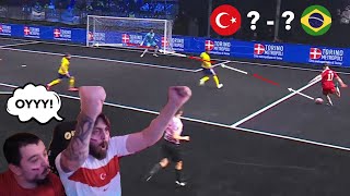 TÜRKİYE ÇEYREK FİNALDEKİ RAKİBİ BREZİLYA'YA KARŞI! | Brezilya vs Türkiye