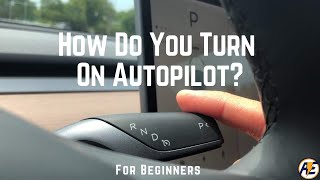 How to Use Autopilot in a Tesla Model Y or Model 3 | For Beginners