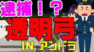 【ANNI】アンドラで透明弓をやってみました。【Minecraft】