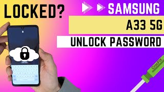 Forgot password on SAMSUNG A33? A33 5G? Locked - unlock \u0026 FACTORY reset with CrocFIX