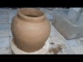 آموزش ساخت کوزه با دست آموزش سفالگری با دست how to make a clay jar by hand art pottery handmade