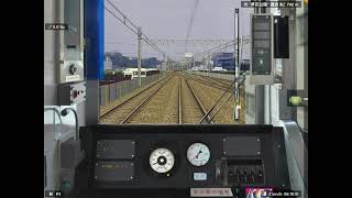 【鉄道系+BVE5】京王ATCが再現された京王線の快速で新宿から調布までを7000系10連で運転！