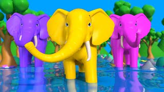 एक मोटा हाथी | Ek Mota Hathi | Hindi Nursery Rhyme & Kids Song