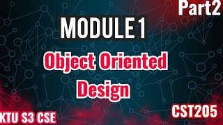 Object Oriented Design|OOPJ JAVA|MODULE 1|Basic Object Oriented concept| KTU S3 CSE|Part 2#java #ktu