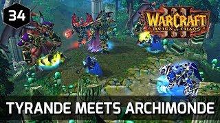 Warcraft 3 Story ► Tyrande Meets Archimonde - Night Elf Campaign