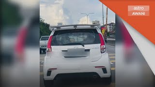 Curi Kenderaan | Pemandu Myvi samseng ditahan semula