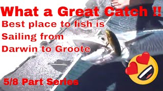 14 day Seawind 24 sailing adventure from Darwin to Groote, Boating Fishing and Fun!  Episode 5/8