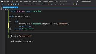 How to Validate a Date Using Python (Simple)