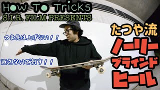 たつや流ノーリーブラインドサイドヒール講座！【How To Tricks】【初心者向け】【Nollie BS Heelflip】【Blind Side】【ノーリーバックサイドヒールフリップ】