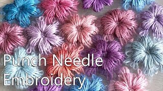 Punch Needle Embroidery Compilation - May 2019. Ambroidering.