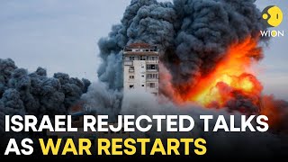 Israel-Hamas War LIVE: Hamas raises stakes in Gaza truce talks with Ramadan call | WION LIVE