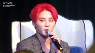 150103 XIA JUNSU 준수 감성여행 - 고기를 형아에게 양보했던 착한준수