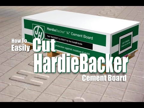 How to Easily Cut Hardiebacker Cement Board DIY How to Easily Cut Hardiebacker Cement Board DIY