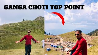 Most Beautiful Ganga Choti Top Point View|Drone 4K Video|Bagh Sudangali Ajk|