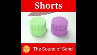 Shorts #132 Very Satisfying Compilation Kinetic Sand Rainbow Sand Cutting ASMR  - The Sound of Sand.