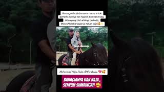 Senyum sumringah kak Naja, mama yg slalu bikin senang dan bahagia, Surga untukmu mama💖#fypviral#fyp